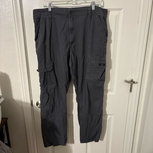 Wrangler Men's Stretch Taper Leg Regular Fit Cargo Pants